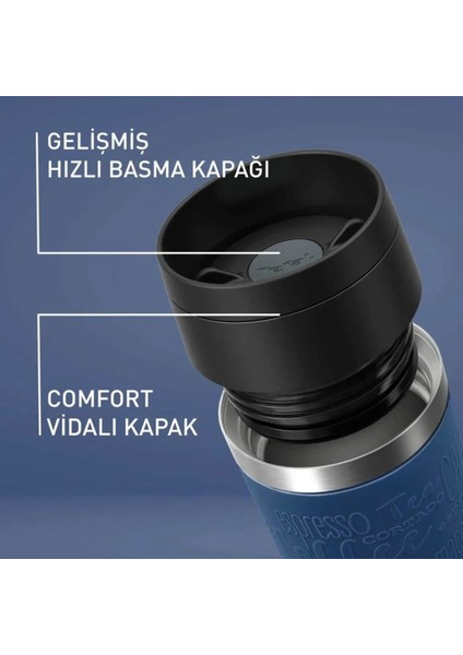 Tefal Travel Mug Termos - Mavi - 360 ml modelleri