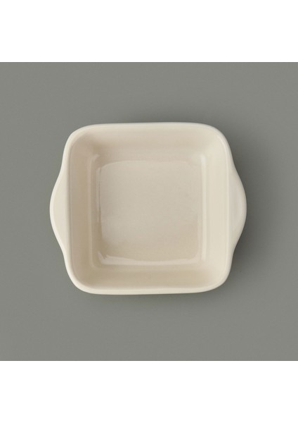 Ipek Porselen Küçük Boy Fırın Kabı - Krem - 17X15 cm modelleri