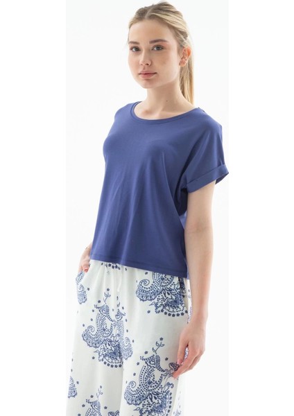 Fashıon Bluz 519K - Indigo modelleri