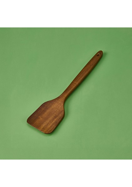 Düz Akasya Servis Spatulası - Kahverengi - 34 cm fırsatları