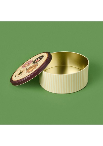 Cookie Metal Kutu - Renkli - 22 cm modelleri