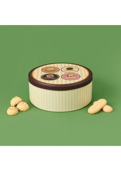 Cookie Metal Kutu - Renkli - 22 cm indirimleri