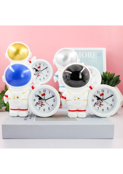 Gri Astronot Tasarımlı Dekoratif Masa Saati, Şık ve Fonksiyonel Ev Aksesuarı fiyatları