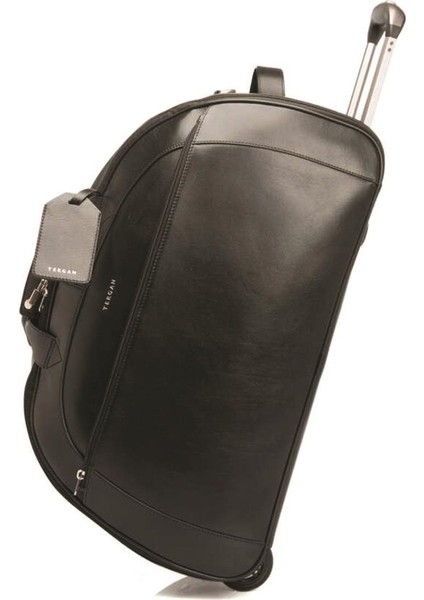 S1SC00002566-A97 Deri Unisex Seyahat Çantası - Siyah modelleri