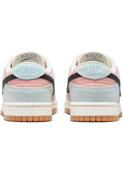 Dunk Low Leather Unisex Sneaker Hakiki Deri Mavi Pembe Spor Ayakkabı fırsatları