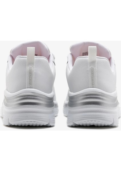 Fashion Fit-Effortless Memory Foam Leather Womens Sneaker White Hafızalı Taban Hakiki Deri Kadın Günlük Spor Ayakkabı Beyaz fırsatları