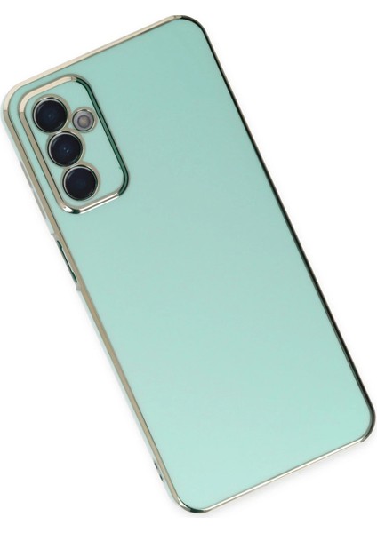 Samsung Galaxy A04S Kılıf Volet Silikon - Açık Yeşil Drstr