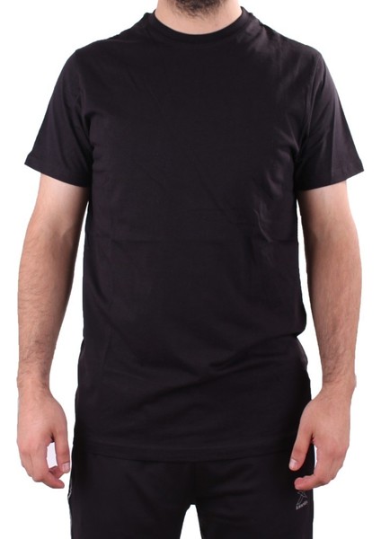 2300 Siyah Günlük Pamuklu Basıc Bisiklet Yaka Erkek Tişört fiyatları