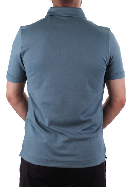 Twister 2298 Yeşil Günlük Kısa Kol Normal Kesim Pamuklu Fermuarlı Polo Yaka Erkek Tişört fırsatları