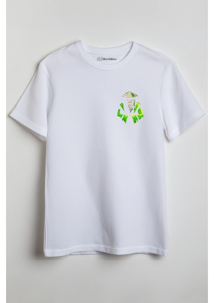 Bilirkişi Baskılı Unisex T-Shirt Beyaz