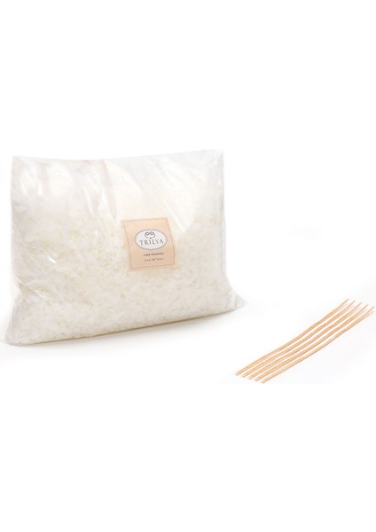 1 kg Renkli Boncuk Granül Mum, Şık ve Parlak Dekoratif Malzeme