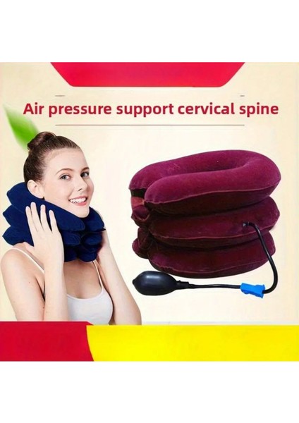 3 Katmanlı Ergonomik Boyun Destek Yastığı, Rahat ve Sağlıklı Uyku İçin Ideal Seçim