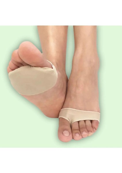 Yumuşak Kumaş Kaplı Silikon Metatarsal Ped, Rahat Ayak Desteği, TR Menşei fiyatları
