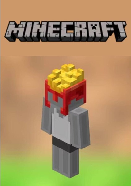 Minecraft Java & Bedrock Edition: Fry Helmet Skin - XBOX/PC Minecraft Key
