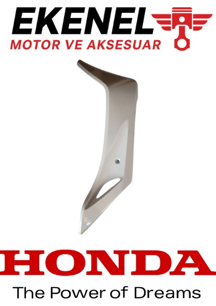 Honda PCX 125-150 (2014-2017) Sağ Marşpiyel Beyaz Orijinal | Ayak Altı Gövde Parçası