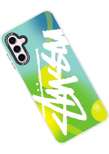 Samsung Galaxy A04S Kılıf Estoril Desenli Kapak - Estoril - 2 Inslm