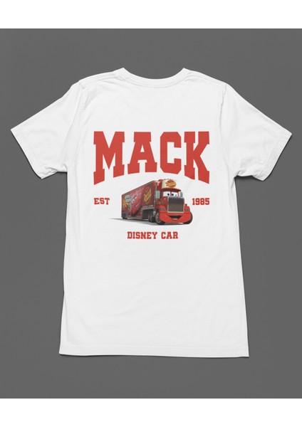 Mack Arabalar Cars Şimşek Mcqeen Unisex Tişört T-Shirt