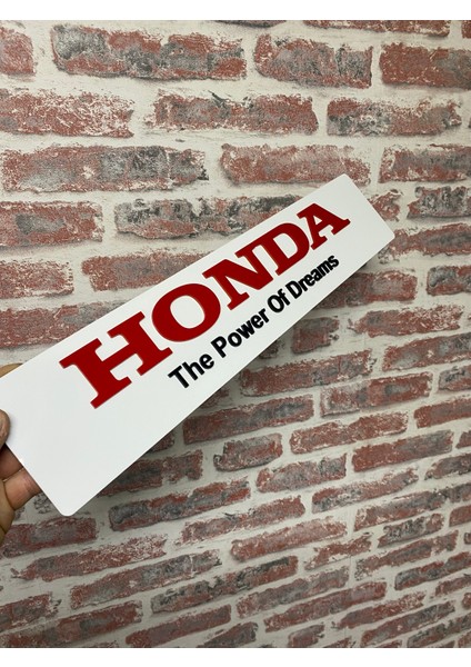 3ADİJİTAL Honda Dekor Plaka fiyatları