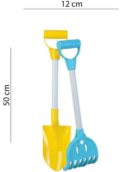 Iki Parça Bahçe ve Plaj Tırmık Kürek Seti, Eğlenceli ve Kullanışlı Tarım Oyuncakları fiyatları
