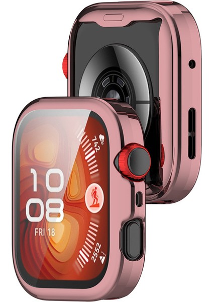 Huawei Watch Fit 4 Uyumlu Yumuşak Kasa ve Ekran Koruyucu Tam Kaplayan A+Kalite Silikon Koruyucu modelleri
