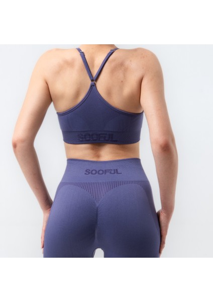 Skipper Blue Racerflex Bra – Dikişsiz ve Hafif Spor Sütyeni