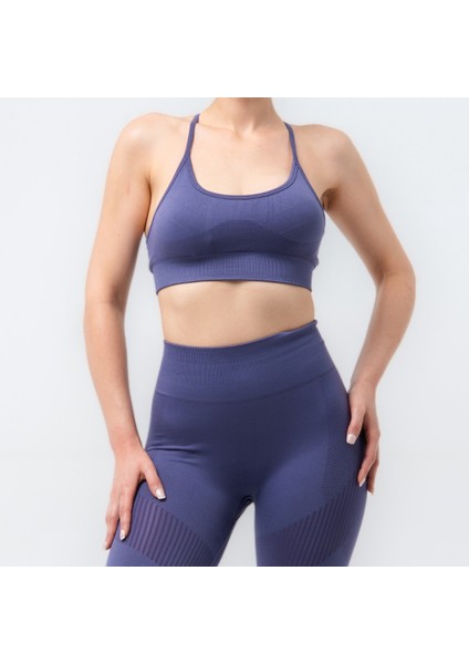 Skipper Blue Racerflex Bra – Dikişsiz ve Hafif Spor Sütyeni
