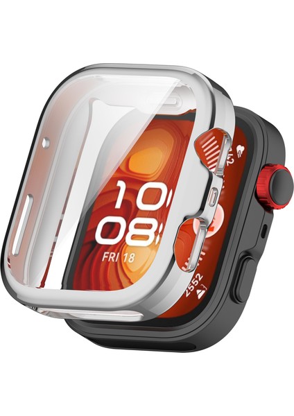 Huawei Watch Fit 4 Uyumlu Yumuşak Kasa ve Ekran Koruyucu Tam Kaplayan A+Kalite Silikon Koruyucu