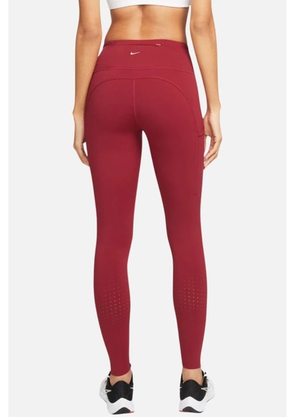 Running Fast Dri Fit Leggings Roze Epic Lux Buhar Bariyer Cepli Şekillendirici Toparlayıcı Spor Tayt Bordo fiyatları