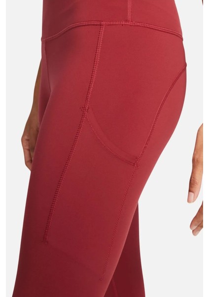 Running Fast Dri Fit Leggings Roze Epic Lux Buhar Bariyer Cepli Şekillendirici Toparlayıcı Spor Tayt Bordo modelleri