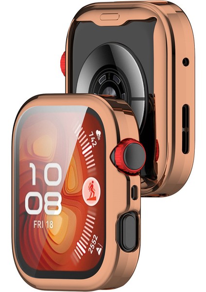 Huawei Watch Fit 4 Uyumlu Yumuşak Kasa ve Ekran Koruyucu Tam Kaplayan A+Kalite Silikon Koruyucu modelleri