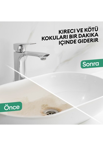 Wc- Gel Konsantre - Kireç & Sarı Leke Çözücü - Ekonomik Kullanım - Hoş Kokulu - 750 ml fiyatları