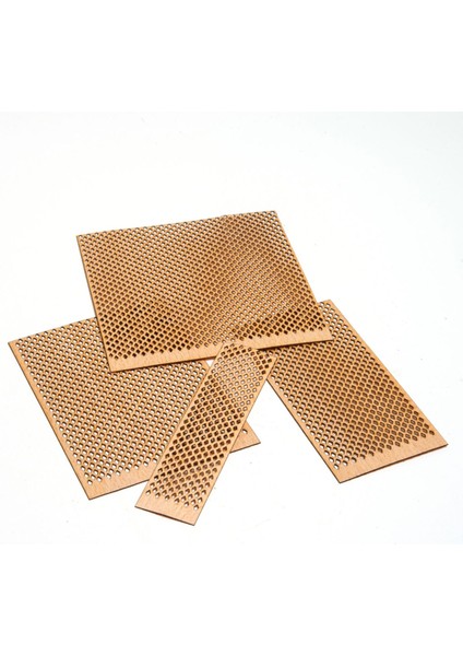 Delikli Ahşap Fitil Sehpası 10 Adet, Baklava Modeli, Yapışkanlı, 50X100X0,5M fırsatları