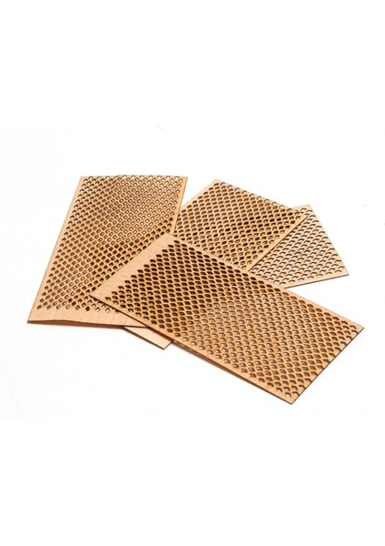 Delikli Ahşap Fitil Sehpası 10 Adet, Baklava Modeli, Yapışkanlı, 50X100X0,5M indirimleri