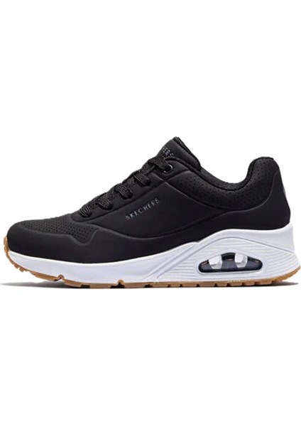 Uno-Stand On Air Memory Foam Womens Sneaker Black Hafızalı Taban Kadın Günlük Spor Ayakkabı Siyah