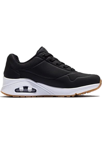 Uno-Stand On Air Memory Foam Womens Sneaker Black Hafızalı Taban Kadın Günlük Spor Ayakkabı Siyah