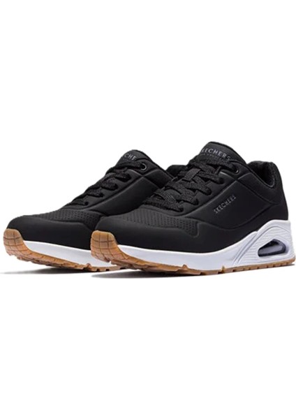 Uno-Stand On Air Memory Foam Womens Sneaker Black Hafızalı Taban Kadın Günlük Spor Ayakkabı Siyah