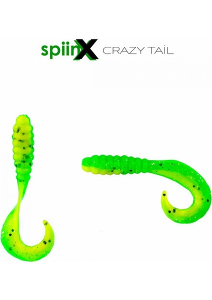 Spıınx Crazy Taıl Kuyruk 7.5cm 10P Green Dragon