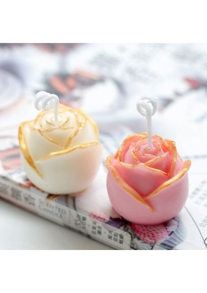 Renkli Silikon Mum Kalıbı, El Yapımı Dekoratif Mumlar Için Ideal Seçenek