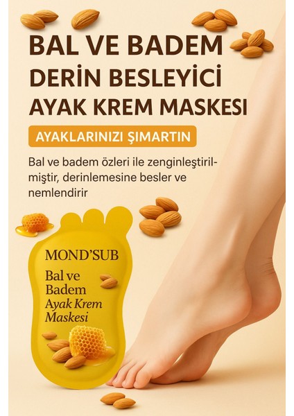 Ayak Topuk Bakım Maskesi Rahatlatma