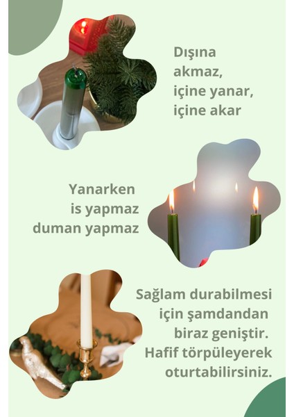 Parlak Pembe Metalik 2'li Mumlar, Yılbaşı, Kına, Parti, Doğum Günü, Bekarlığa Veda