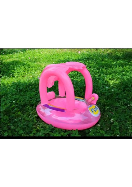 Renkli ve Rahat Bebek Deniz Simidi, Bot ve Oyuncaklı Set, 0-5 Yaş Uygun