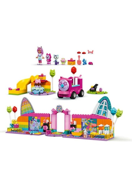 10797 Gabby’s Dollhouse Gabby'nin Parti Odası 252 parça +4 yaş modelleri