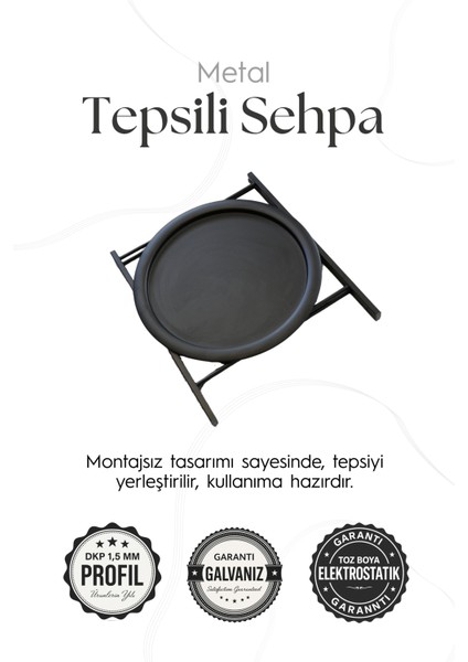Katlanır Tepsili Sehpa Çıkarılabilir Tepsili Modern Koltuk Yanı Orta Sehpa Piknik Sehpa Kolçak Sehpa fırsatları