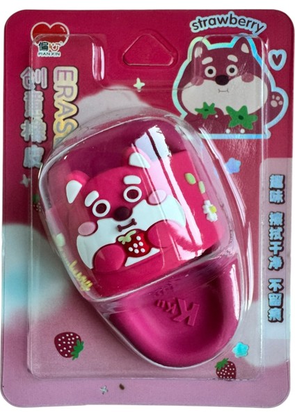 Stawberry Sevimli Terlik Silgi indirimleri