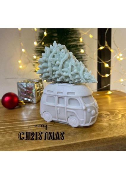 Beyaz Renkli Yılbaşı Arabası, Minik Dekoratif Çam Ağacı ve Renk Seçenekleri fiyatları