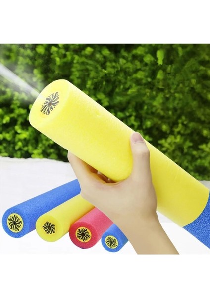 Çift Renkli Köpük Su Tabancası, Havuz ve Deniz Eğlencesi Için Süngerli Pompa Seti indirimleri