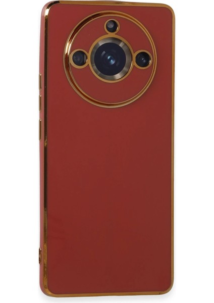 Realme 11 Pro Kılıf Volet Silikon - Kırmızı Drstr