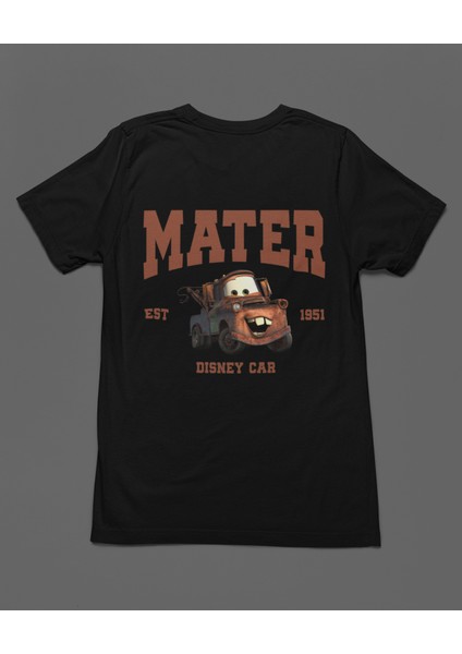 Mater Arabalar Cars Şimşek Mcqeen Unisex Tişört T-Shirt fiyatları