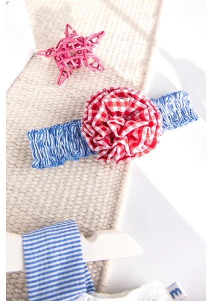 Bandanalı Askılı Yazlık Kız Bebek Elbise Set indirimleri