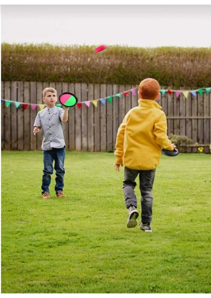Renkli Top Yakalama Seti, Deniz ve Plaj Sporları Için Eğlenceli Oyuncaklar fırsatları